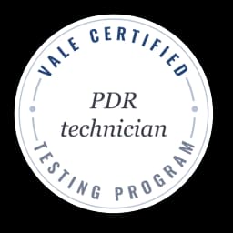 PDR vale certification stamp